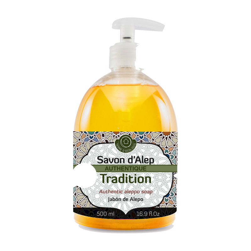 Aleppo-Seife Flüssig Authentique Tradition 500mL