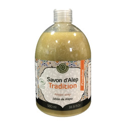 Aleppo-zeep Vloeibaar Premium Tradition 1% Laurier - Bio -  500mL