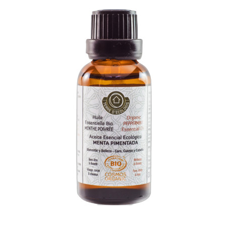 Huile essentielle de menthe poivrée bio